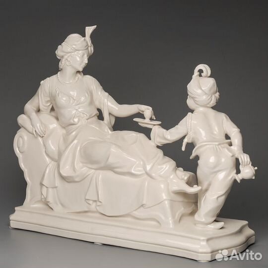 Фарфоровая статуэтка Принцесса и Паж Schwarzburger