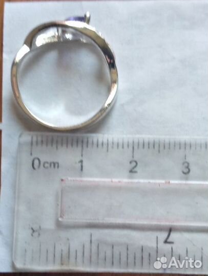 Серьги кольцо и цепочка серебро