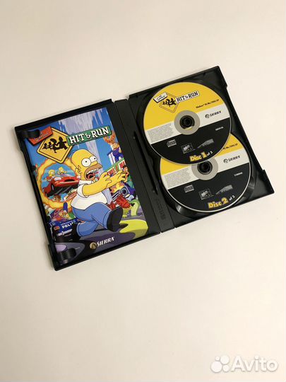 The Simpsons Hit & Run 3CD Евро лицензия DVD-box