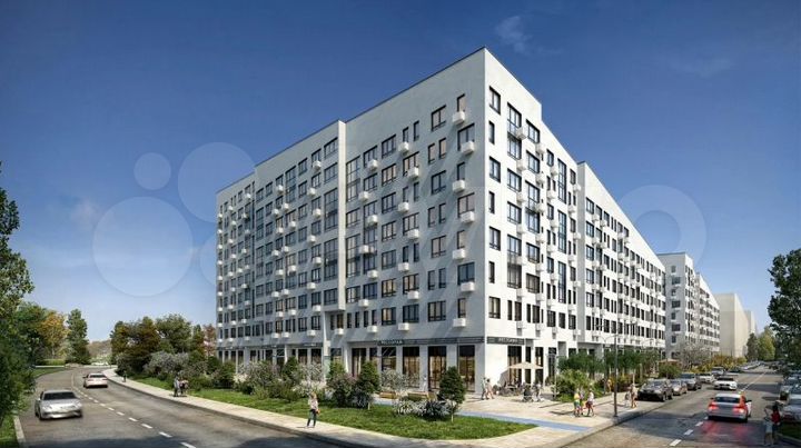 Квартира-студия, 21,4 м², 7/16 эт.