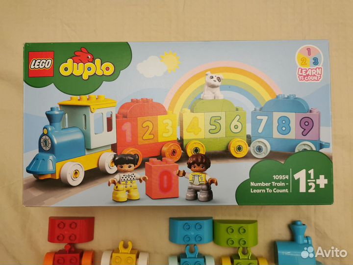 Lego duplo поезд
