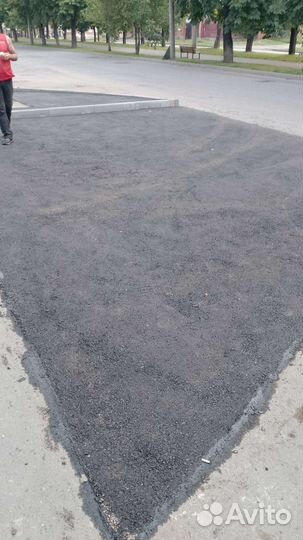 Укладка асфальта благоустройство дворов