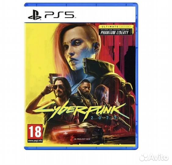 Игра Cyberpunk 2077:Phantom Liberty DLC (PS5) NEW