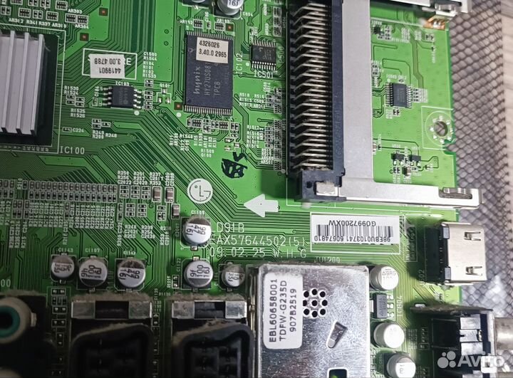 Main плата LG EAX57644502