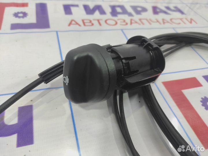 Трос открывания капота Renault logan 2 Stepway 656202811R. В сборе с тросами корректора фар