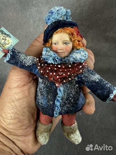 Вптная ёлочная игрушка