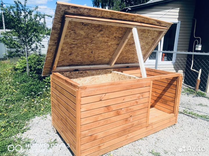 Будки для собак / Домики для животных / Вольеры