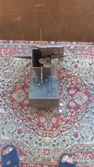 Печка на природу разборные части + Топор