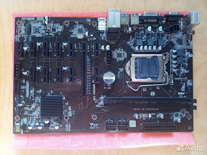 Материнская плата lga1151 b250 btc-12p