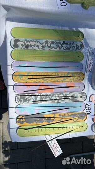 Подставка под благовония, гипс, декор, ваза