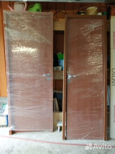 Двери межкомнатные с коробкой б/у