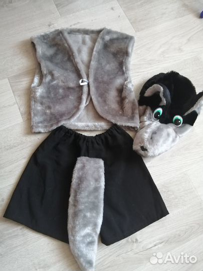 Новогодний костюм волка, тигра и собаки