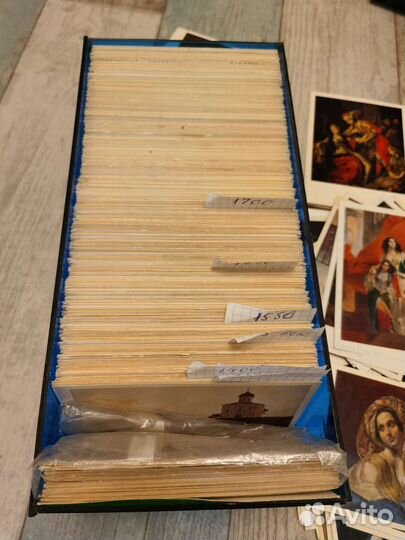 Открытки почтовые СССР очень много