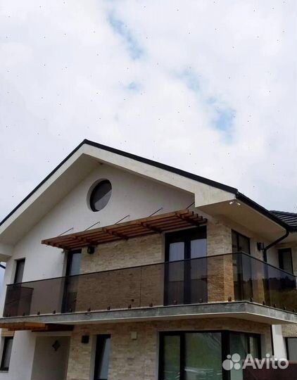 Лестничные ограждения из стекла Перила