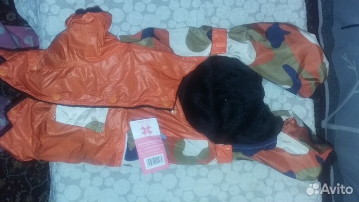Теплый костюм для собаки