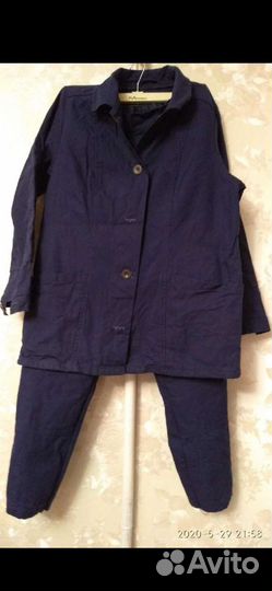 Костюм рабочий женский 44-46 размер,х/б