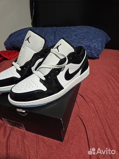 Кроссовки Nike Air Jordan 1 Low Concord (Арт.67378)