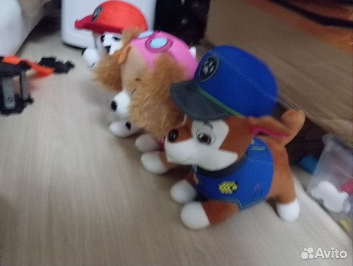 Щенячий патруль новые большие мягкие игрушки