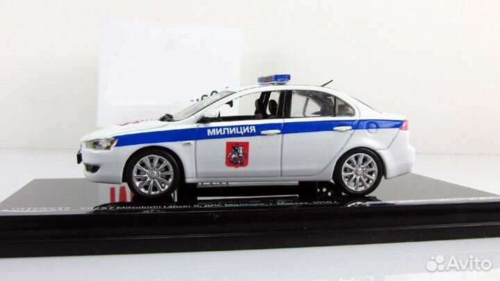 Mitsubishi Lancer дпс Милиция Москва Vitesse 1:43