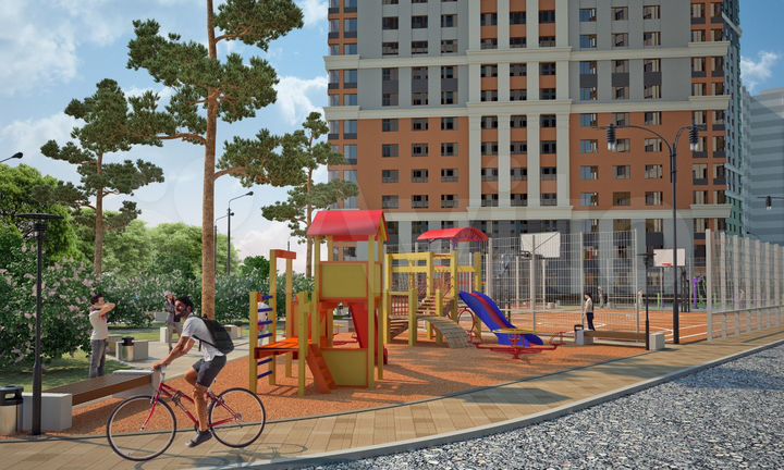 1-к. квартира, 22,2 м², 4/26 эт.