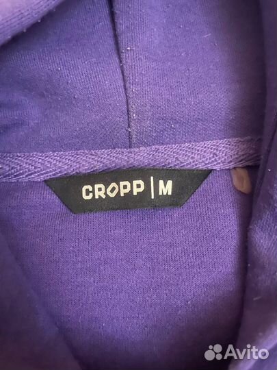 Толстовка cropp фиолетовая