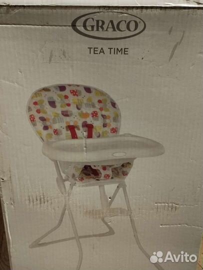 Стул для кормления Graco Tea Time до 3 лет, б/у