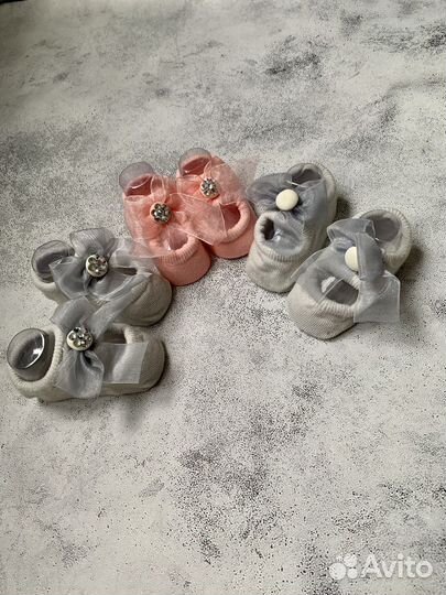 Набор носочков для новорожденных