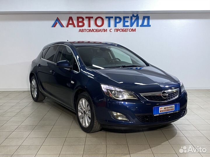 Opel Astra 1.6 AT, 2011, 93 000 км
