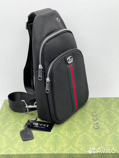 Сумка cucci кожаная