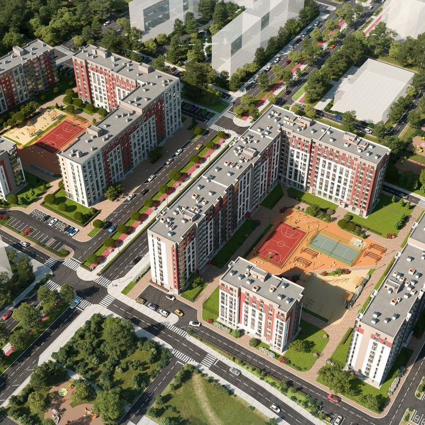 1-к. квартира, 40,8 м², 2/11 эт.