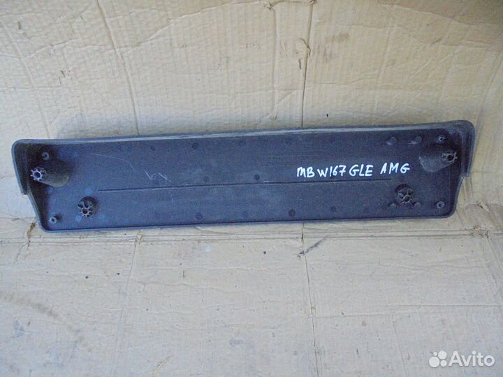 Площадка номерного знака MercedesBenz W167 GLE AMG