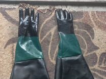 Перчатки для пескоструя аквабластинг
