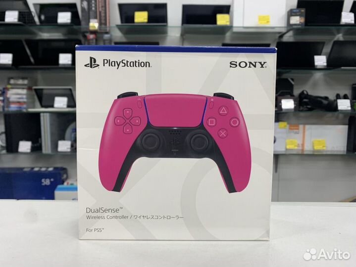 Новый Геймпад PlayStation 5 DualSense Розовый