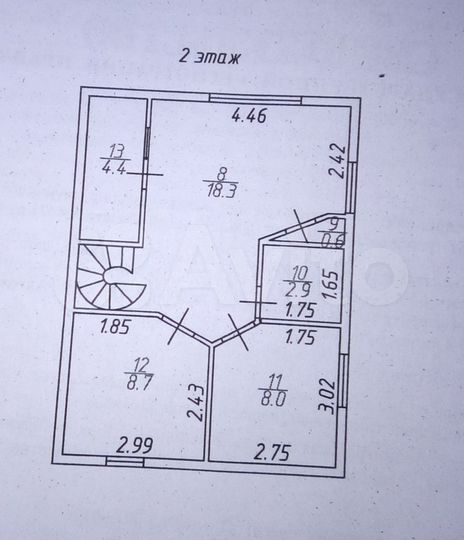 Дом 138 м² на участке 11 сот.