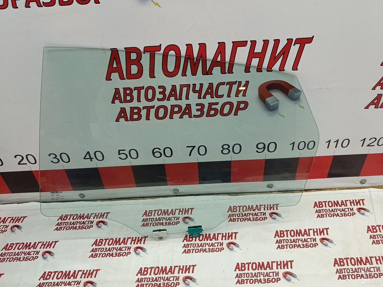 Стекло заднее левое Geely Preface