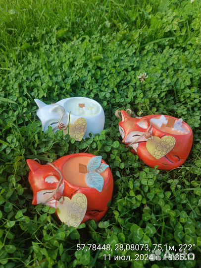 Декор и свечи с ароматом