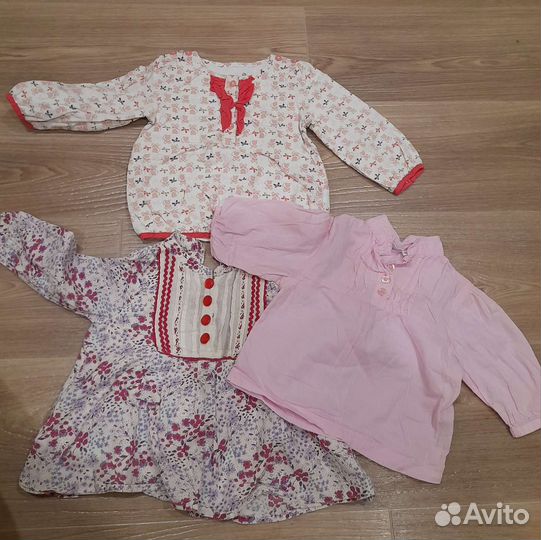 Одежда для девочки, 0-12 мес