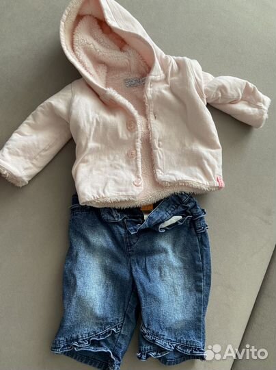 Вещи на девочку 0-3 мес