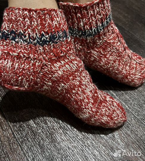 Вязаные носочки