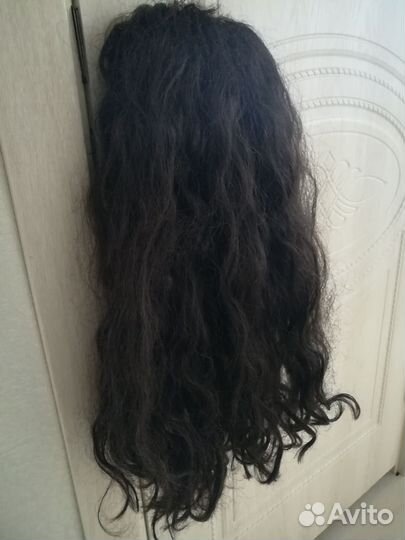 Хвост шиньон на крабе