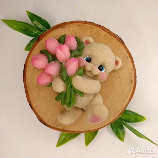 Подарки в виде сувенирного мыла. дракончики