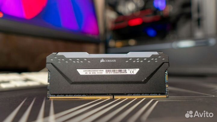 DDR4 Corsair vanguance RGB PRO оперативка