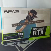 Видеокарта KFA2 GeForce RTX 3060 Ti X White 8 GB