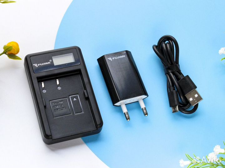 Зарядное устройство Fujimi для Nikon En-EL3e (USB)