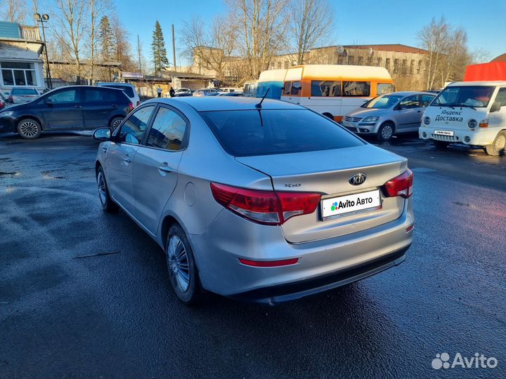 Kia Rio 1.4 МТ, 2016, 109 154 км