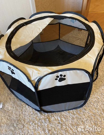 Вольер манеж тканевый для животных