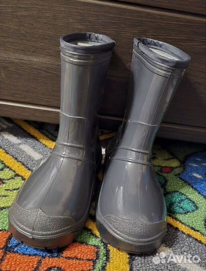 Детские резиновые сапоги