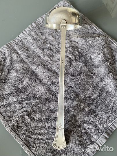 Серебряный половник 925 пробы