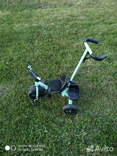 Детский велосипед с ручкой бу