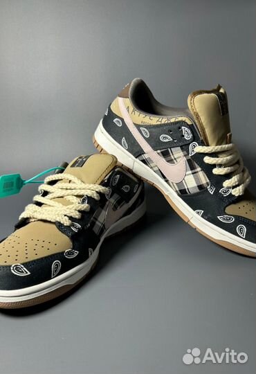 Кроссовки Nike SB dunk low x Cactus Jack Люкс